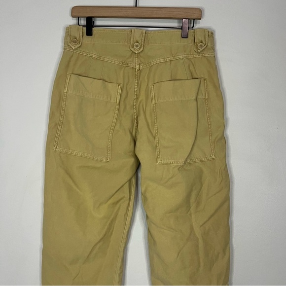 ANTHROPOLOGIE Citizens of Humanity Louise Cargo Khaki Pants Amber Size 30 - Picture 8 of 8